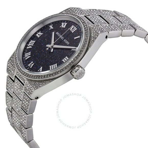 NIB Rare Michael Kors Channing Crystal Pave Watch main image 6